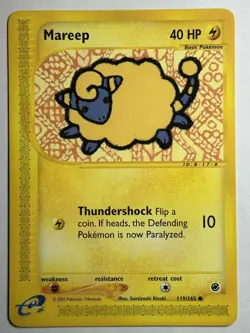 Mareep Expedition 119/165 LP-NM Pokemon card - Image 1