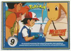 Vintage 1999 Ditto, Pokemon Poketriva Burger King Movie Card # 132 / 151 Gen 1 - Image 2