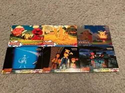 Pokemon Topps 6 Card Lot Mewtwo Strikes Back Pikachu’s Vacation RARE VINTAGE - Image 1