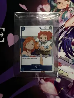 Girl (OP14 Release Event Winner) - One Piece Promotion Cards (OP-PR) - Image 1