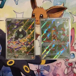 Pokemon TCG Illustration Rare Card Lot - Shroodle 149/132 & Shuckle 136/132 NM - Image 1