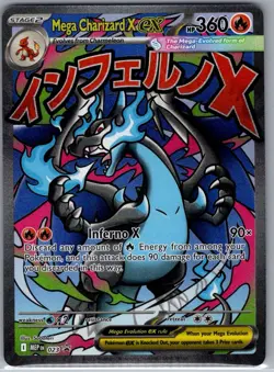 Mega Charizard X ex MEP 023 ME: Mega Evolution Promo - Pokemon Card - NM - Image 1