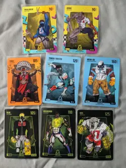 Bo Jackson Battle Arena ALPHA Insert Lot 8 Cards - Image 1