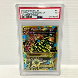 Primal Groudon EX 97/98 - Ancient Origins - Graded Pokemon Card - PSA 7 - Image 1