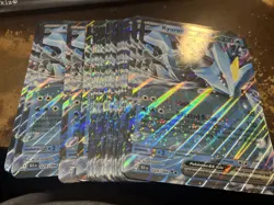 LOT OF (47) *JUMBO* Kyurem ex (Black Bolt) 028/086 Oversized Cards Holo - Image 1