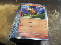 LOT OF (130) Tepig 011/086 White Flare Holo Rare Collection Promo Pokemon Card - Image 1