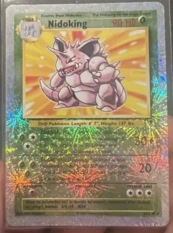 Nidoking 31/110 Reverse Holo Rare Legendary Collection Pokemon Card LP - Image 1