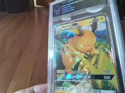 Pokemon Cards promo sr v ar raichu x gx vmax secret 20/68 ex graded art card b25 - Image 4