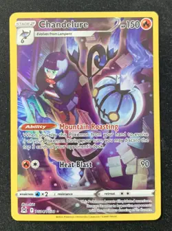 Chandelure TG04/TG30 Lost Origin Trainer Gallery Holo Pokemon TCG Card NM - Image 1