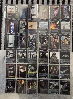 Star Wars TCG Lot Of 242 Wizards of the Coast Cards (2002-2004) NM/M - Image 3