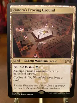 Ziatora's Proving Ground - Streets of New Capenna - MTG - Rare - Near Mint - Image 1