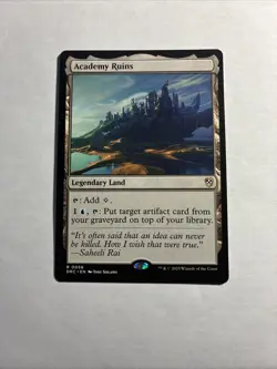 Academy Ruins - Commander: Aetherdrift MTG Plus Bonus Rare!!! - Image 1