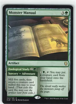 Monster Manual - Commander Legends: Battle for Baldur's Gate (CLB) - NM - Image 1