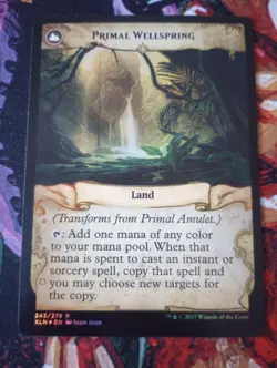 Primal Amulet - MTG - Ixalan - XLN - NM FOIL - Image 3