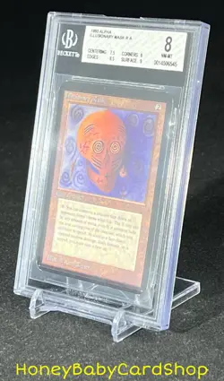 MTG Limited Edition Alpha 1993 Illusionary Mask BGS 8.0 NM/MT Old School 93/94 - Image 3