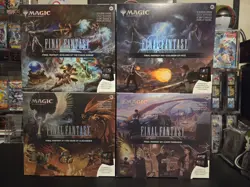 Magic: The Gathering - Final Fantasy Scene Box Bundle Set of 4 - NEW - IN HAND - Image 1
