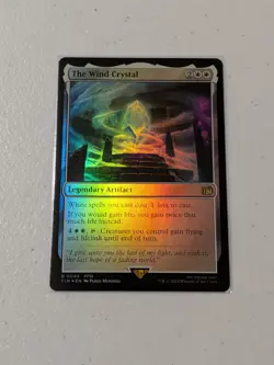 MTG The Wind Crystal (Foil) Final Fantasy NM - Image 1