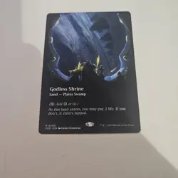 Godless Shrine (Borderless) Edge of Eternities Regular Magic The Gathering MTG - Image 1