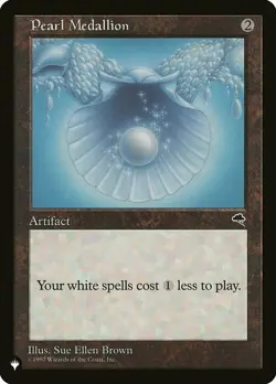 [1x] Pearl Medallion (TMP) - The List Near Mint, English The List MTG Magic - Image 1