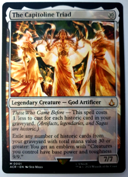 The Capitoline Triad - MTG Assassin's Creed - Mythic - 0001 NM - Image 1