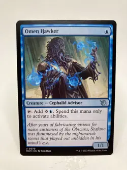 Omen Hawker NM/M* March Of The Machines ENGLISH U0070 mtg -UnltdCards - Image 1