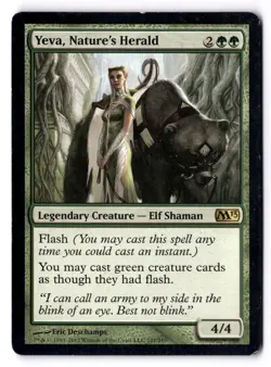 Yeva, Nature's Herald MP* Core Set 2013 M13 ENGLISH 197/249 mtg -UnltdCards - Image 1