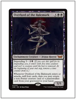 1x Overlord of the Balemurk, Magic the Gathering, MTG NM - Image 1