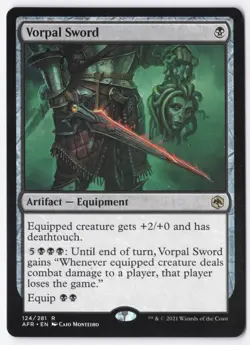 Vorpal Sword Normal R Adventures in the Forgotten Realms 124 NM - Image 1