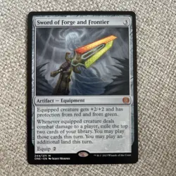 x1 Sword of Forge and Frontier ONE MTG 244 MYTHIC M/NM 1x - Image 1