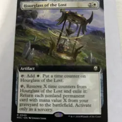 Hourglass of the Lost - Extended Art Commander: Modern Horizons 3 MTG NM - Image 1
