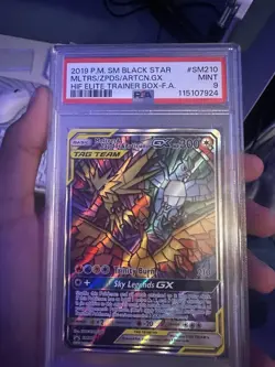 Pokemon TCG Zapdos and Articuno and Moltres Psa9 Promo Card - Image 1