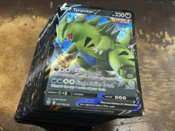 LOT OF (130) Pokemon Tyranitar V 097/163 Battle Styles Set Holo NM - PROMO - Image 1