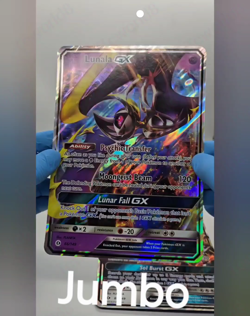 Pokemon Sun & Moon 66/149 & 89/149 “Lunala GX & Solgaleo GX” (Jumbo Promo Set) - Image 2
