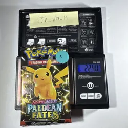22.40 g Paldean Fates Booster Pack Pokemon TCG New Sealed - Image 1