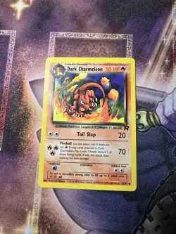 Pokemon Dark Chameleon 32/82 Uncommon Unlimited Team Rocket LP - Image 1