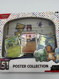 Pokemon 151 Poster Collection Box - 3 Booster Packs + Promos Sealed 820650853166 - Image 4