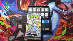 VERY HEAVY! GOD PACKUUU 22.56g Prismatic Evolutions Pokemon TCG Booster (SEALED) - Image 1