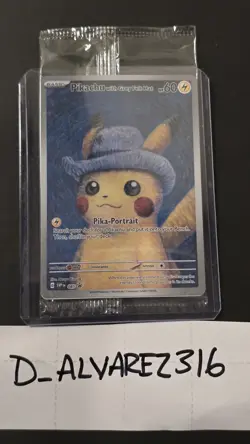 Pikachu with Gray Felt Hat Van Gogh Promo SVP #085 Pokemon Sealed - Pokemon TCG - Image 1