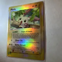 Pokemon TCG Plusle EX Dragon 8/97 Reverse Holo Holo Rare - Image 3