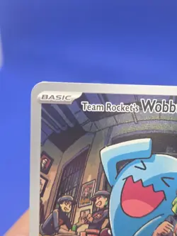 Pokemon Scarlet & Violet Destined Rivals Team Rocket’s Wobbuffet 203 ETB Promo - Image 3