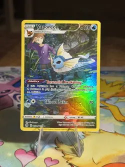 Vaporeon TG02/TG30 Pokemon TCG Brilliant Stars Trainer Gallery Near Mint - Image 1