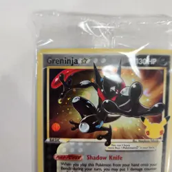 Greninja Gold Star Holo Promo SWSH144 Celebrations Black Star Pokemon - SEALED - Image 2