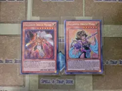YUGIOH PALLADIUM ORACLE MAHAD MVP1 SECRET + PALLADIUM ORACLE MANA TN19 SECRET - Image 1