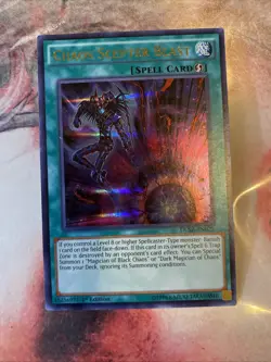 Chaos Scepter Blast Yugioh Card TCG Rare DUSA-EN025 Duelist Saga 1st Edition - Image 1