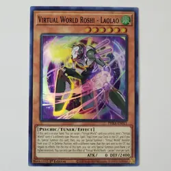 Virtual World Roshi - Laolao - PHRA-EN011 - NM - Super Rare - 1st ed - Yugioh - Image 1