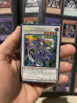 Yu-Gi-Oh Junk Warrior MP24-EN131 Prismatic Secret Rare 1st Edition - Image 1