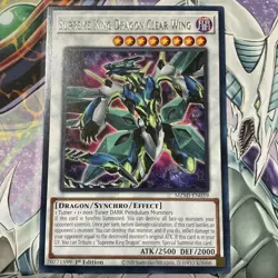 1x Supreme King Dragon Clear Wing 1st Edition Rare MZMI-EN059 Yu-Gi-Oh! - Image 1