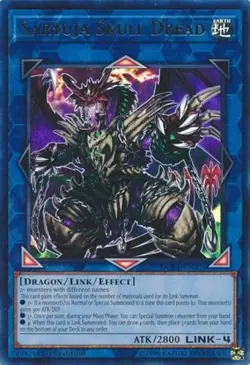 Yugioh! LP Saryuja Skull Dread - DUDE-EN026 - Ultra Rare - 1st Edition Lightly P - Image 1