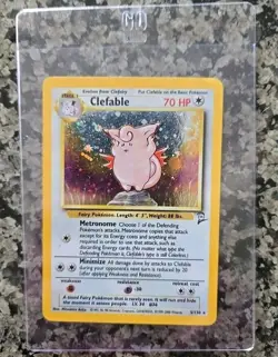 Clefable - 5/130 - Pokemon Base Set 2 Holo Rare Card WOTC - Image 4