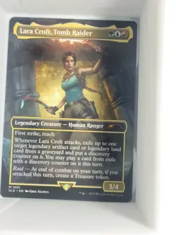 MTG English Lara Croft, Tomb Raider NM Normal Secret Lair - Image 1